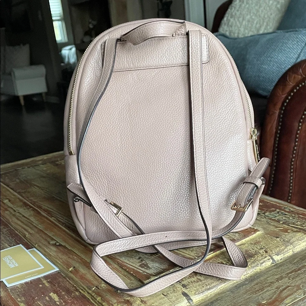 Michael Kors Blush Leather Backpack